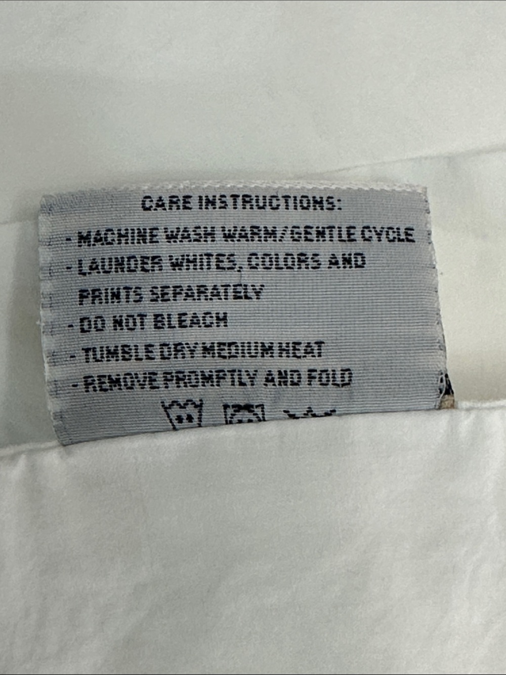 Peacock Alley Luxury White Cotton Percale Sheet Hem Stitch Edge King - Picture 4 of 6